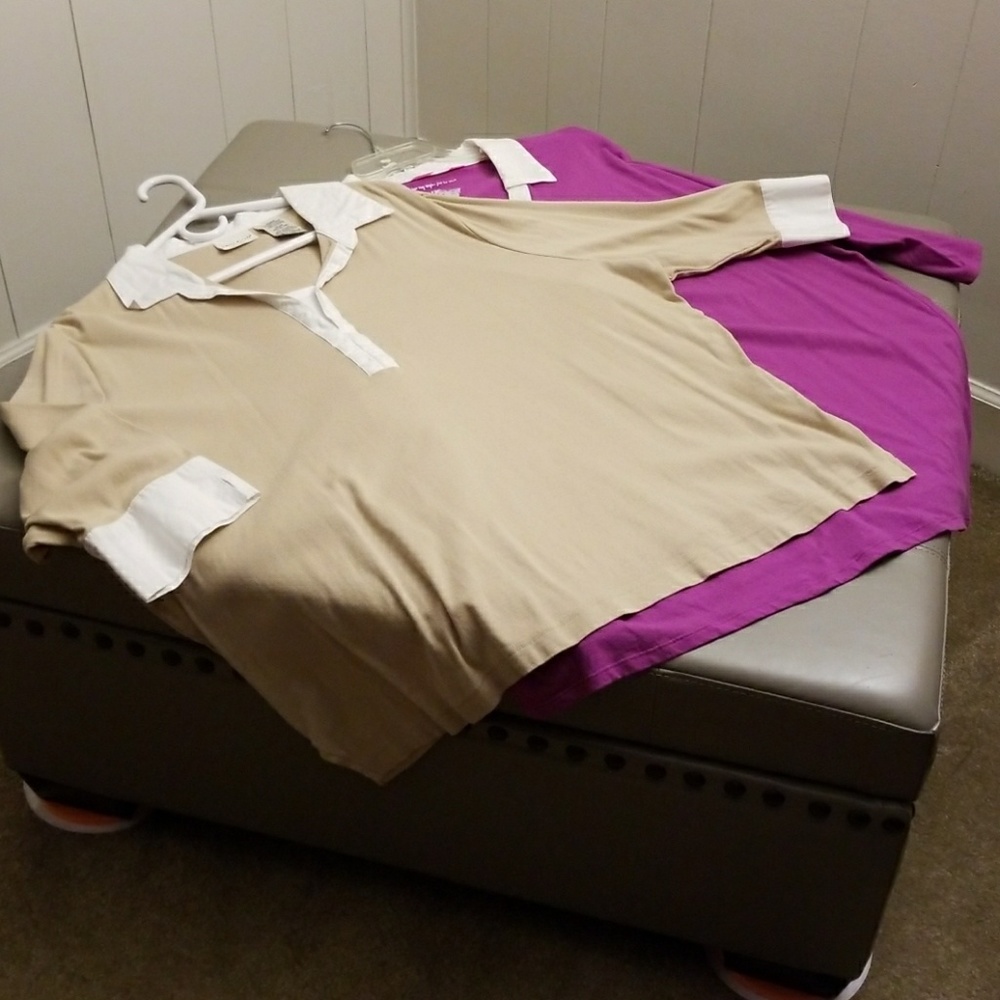 2pc 4X tops like new